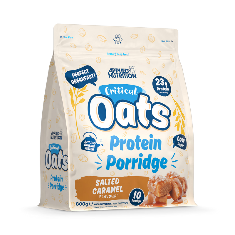 Applied Nutrition Critical Oats protein porridge salted caramel 600g - British product