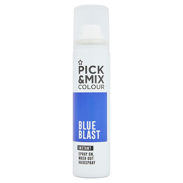 Pick & Mix Temporary Hair Colour Spray Black 75ml