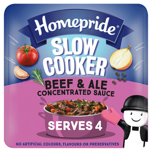 Homepride Slow Cooker Beef & Ale Concentrated Sauce 170g GOODS Sainsburys   