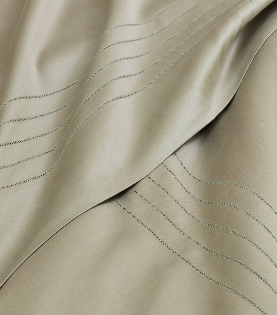 Frette Cotton Lush Ajour Square pillowcase set 65cm x 65cm - British product