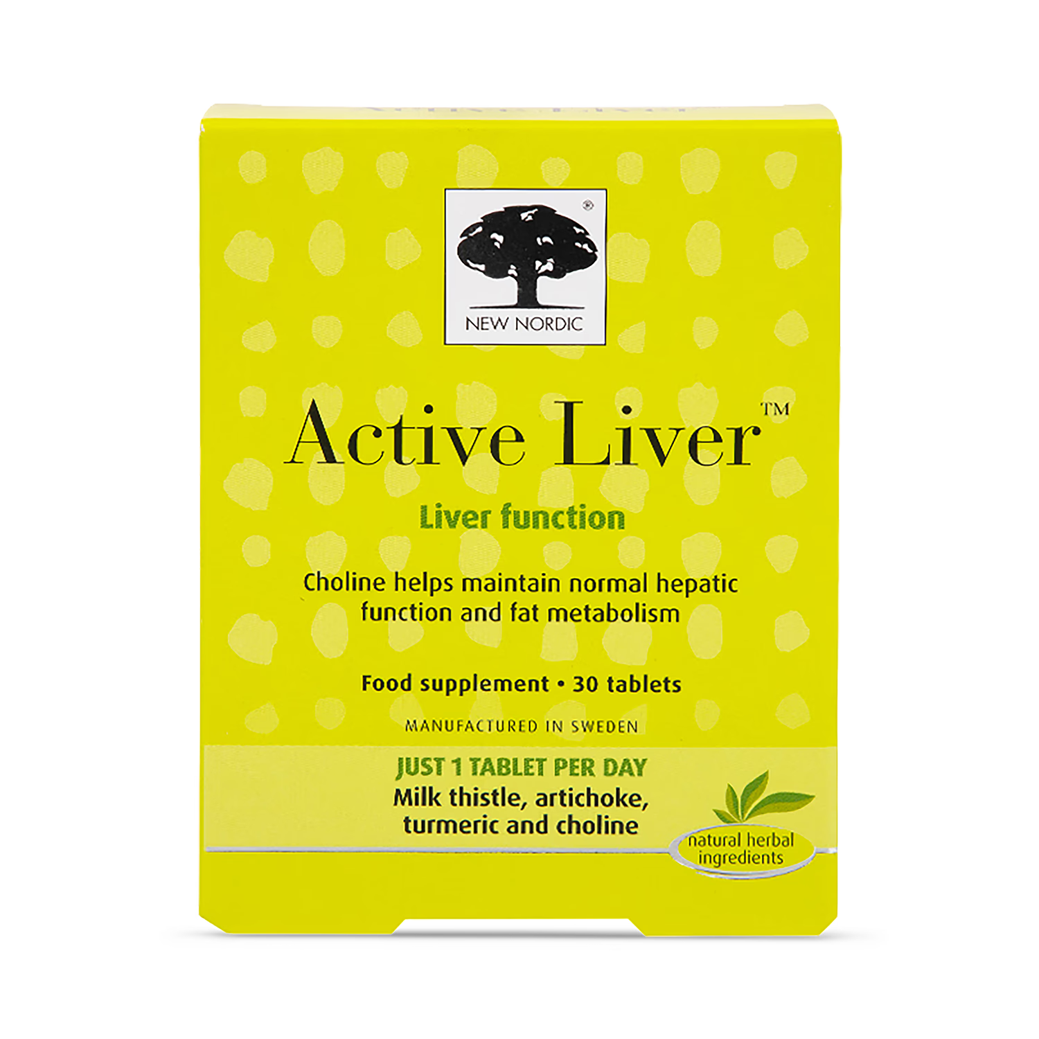 New Nordic Active Liver Tablets 30 count, imported from the UK