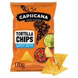 Capsicana Tortilla Chips Lightly Salted 170g Mexican Sainsburys   