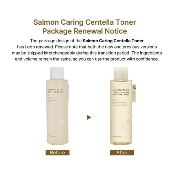 Heveblue PDRN Salmon Centella Toner 200ml, imported from the UK