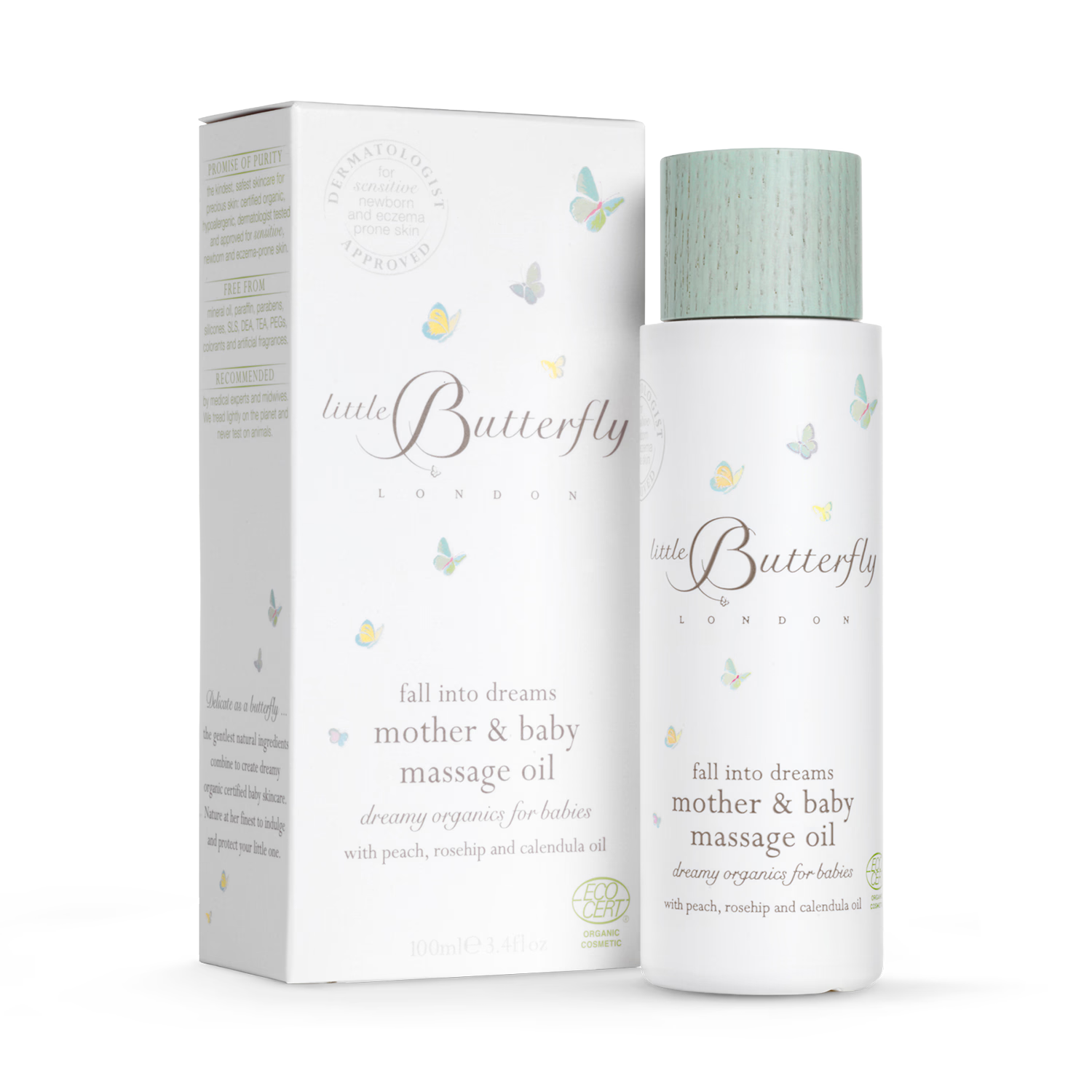 Fall Into Dreams baby massage oil 50ml, imported from the UK