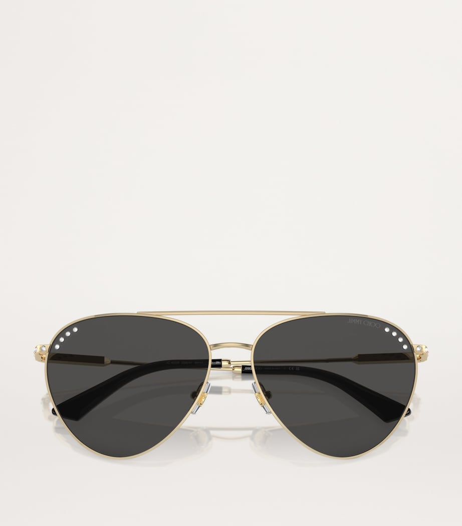 Jimmy Choo steel sunglasses JC4002B - British product