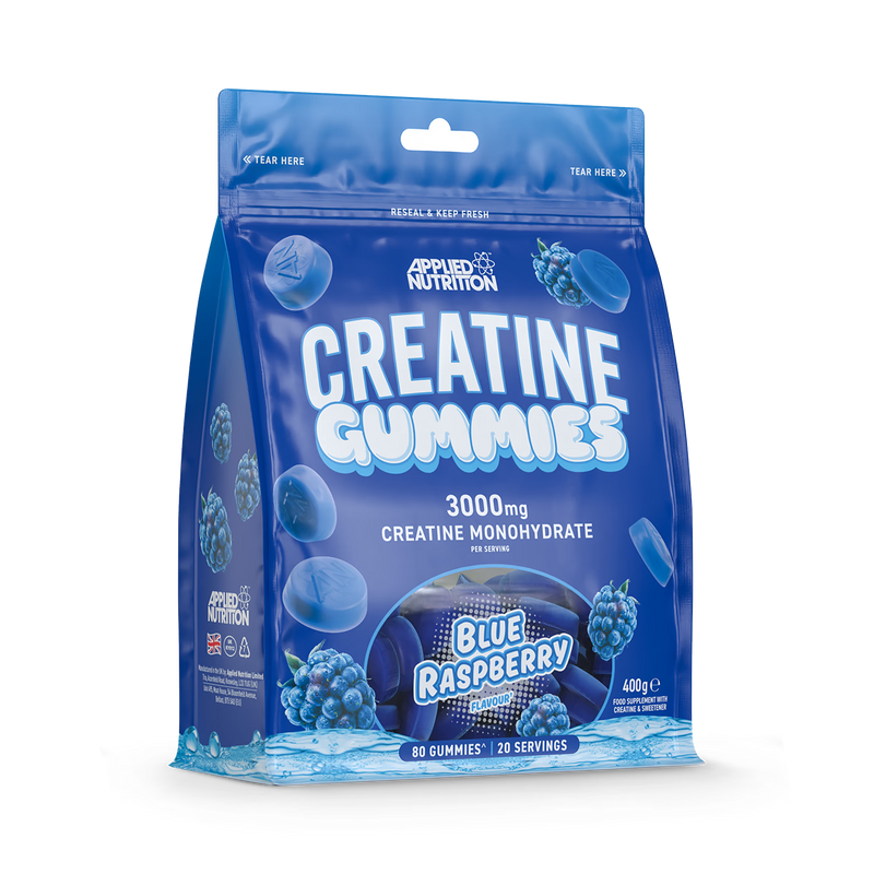 Applied Nutrition Creatine Gummies Blue Raspberry 400g - British product