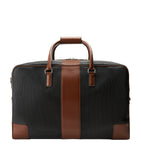 Men's Suede and Calfskin Satchel with Adjustable Strap and Zip Pocket, 24cm x 34cm x 12cm