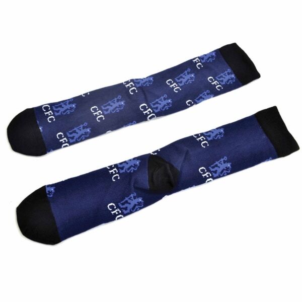 Chelsea FC Adult All-Over Print Socks (4-6) GOODS Superdrug   