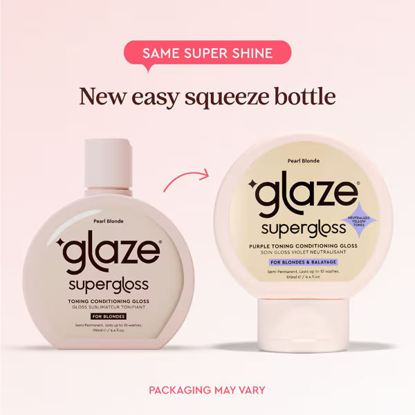 Glaze Pearl Blonde hair gloss 190ml, UK version