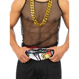 Smiffys 90s graffiti bumbag (British brand)