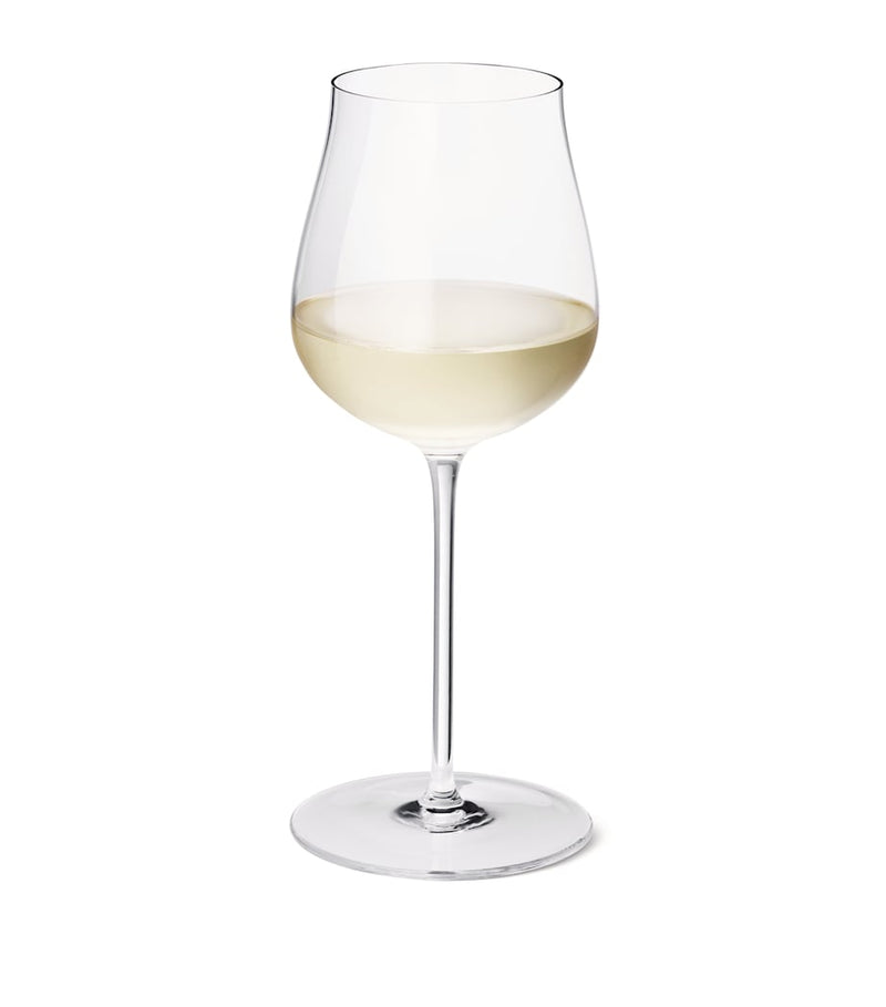 Georg Jensen Sky Crystal white wine glasses 350ml, UK version