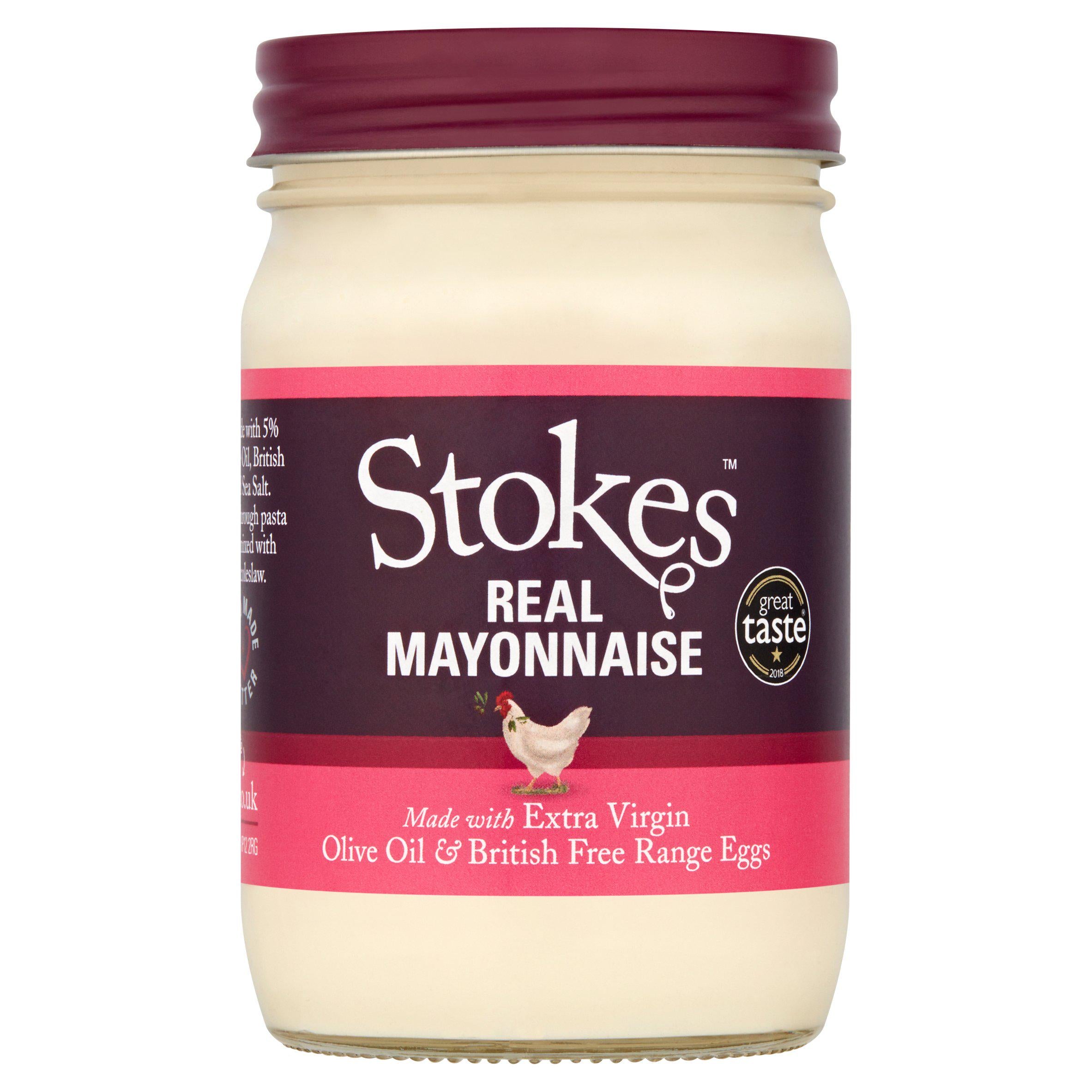 Stokes Real Mayonnaise 345g Salad cream & mayonnaise Sainsburys   