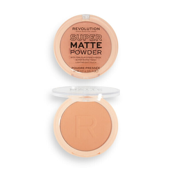 Revolution Relove Super Matte Pressed Powder Warm Beige GOODS Superdrug   