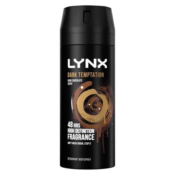 Lynx Deodorant Aerosol Body Spray Dark Temptation 150ml GOODS Superdrug   