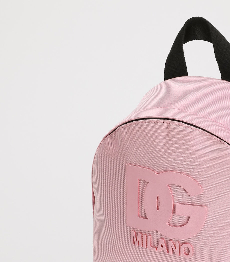 Dolce&Gabbana kids DG logo backpack - British product