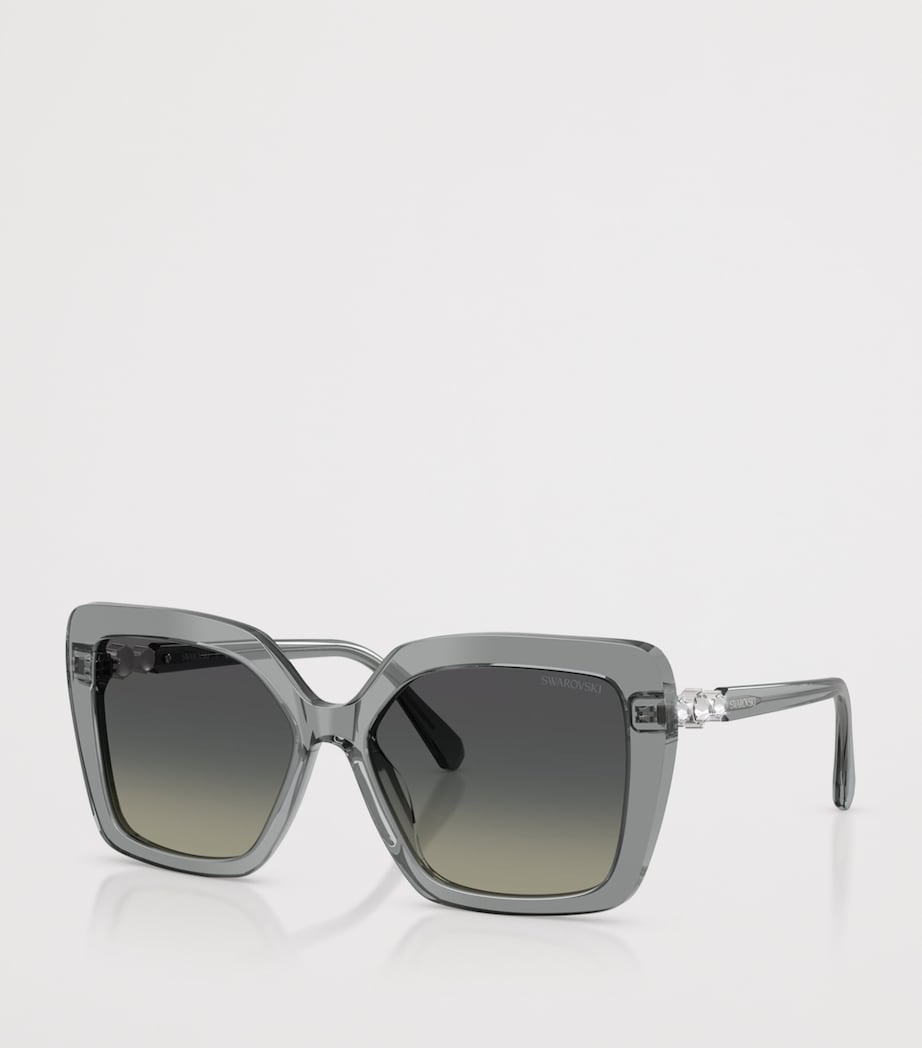 Swarovski butterfly sunglasses acetate UV protection (British brand)