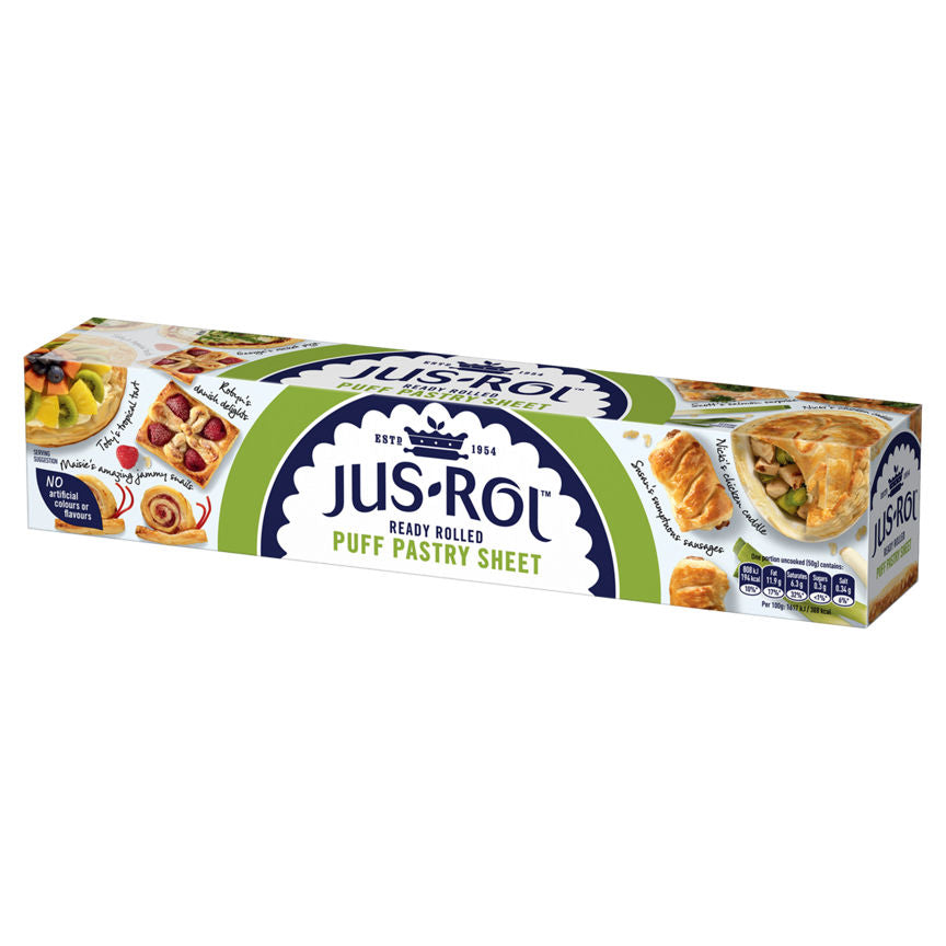 Jus-Rol Puff Pastry Ready Rolled Sheet GOODS ASDA   