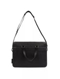 Leather Pebble Grain Messenger Bag GOODS M&S   