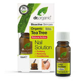 Dr Organic Tea Tree Nail Solution 10ml, imported from the UK