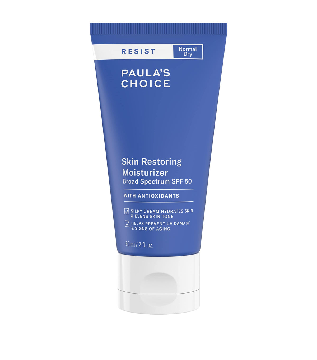 Paula's Choice skin restoring moisturizer SPF 50 60ml, imported from the UK