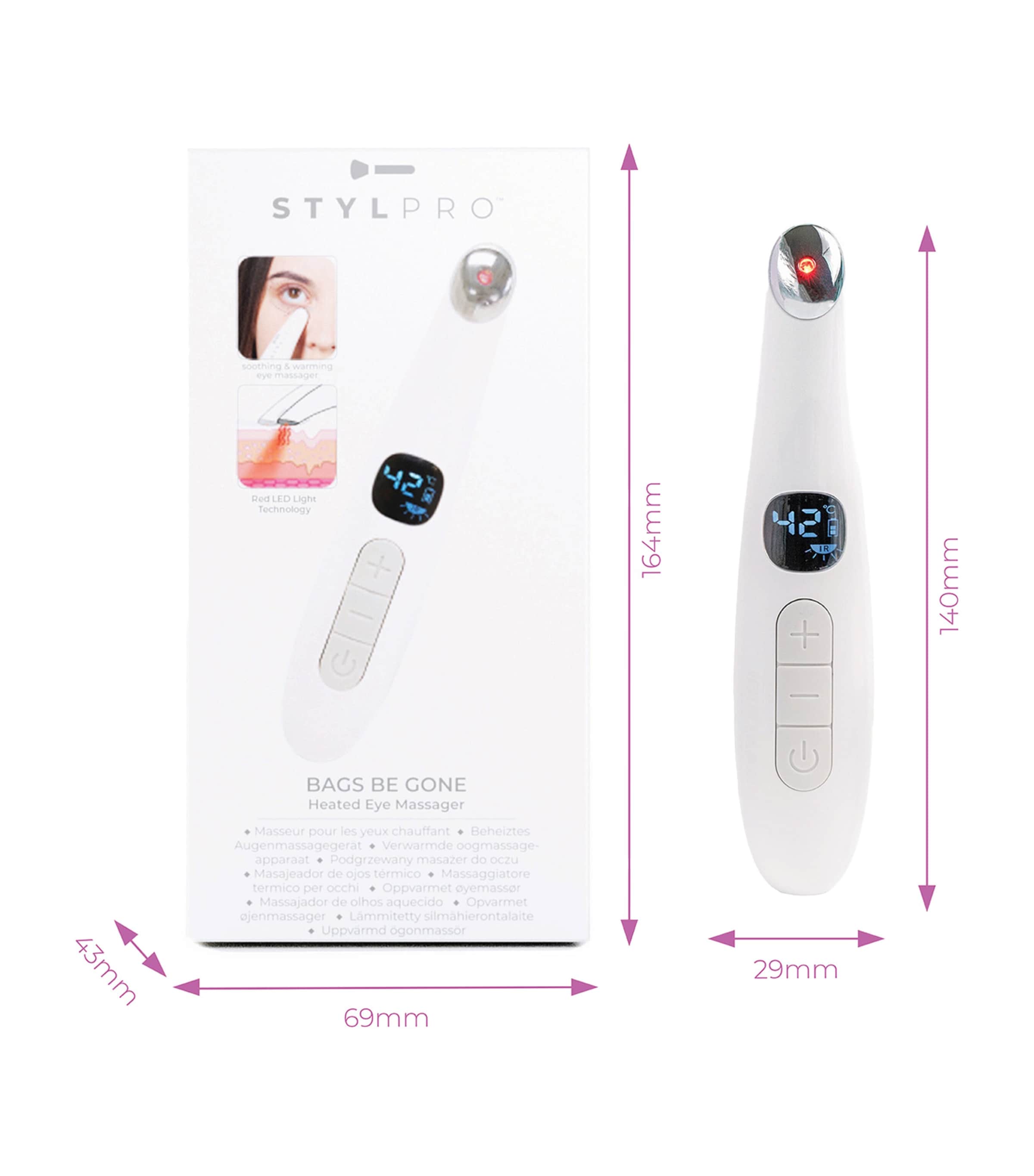 STYLPRO Bags Be Gone Heated Eye Massager (British brand)