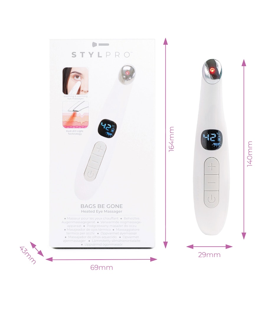 STYLPRO Bags Be Gone Heated Eye Massager (British brand)