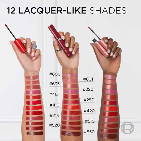 L'Oreal Paris Liquid Lipstick 415 Red Club, imported from the UK