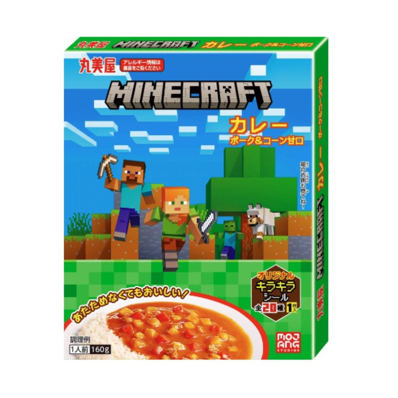 Marumiya Minecraft Curry mild Japanese curry, UK version