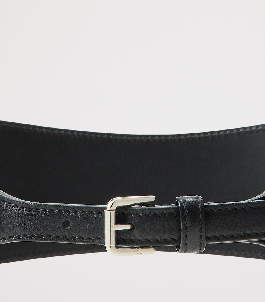 Ralph Lauren Collection corset belt Italian calfskin 12cm (British brand)