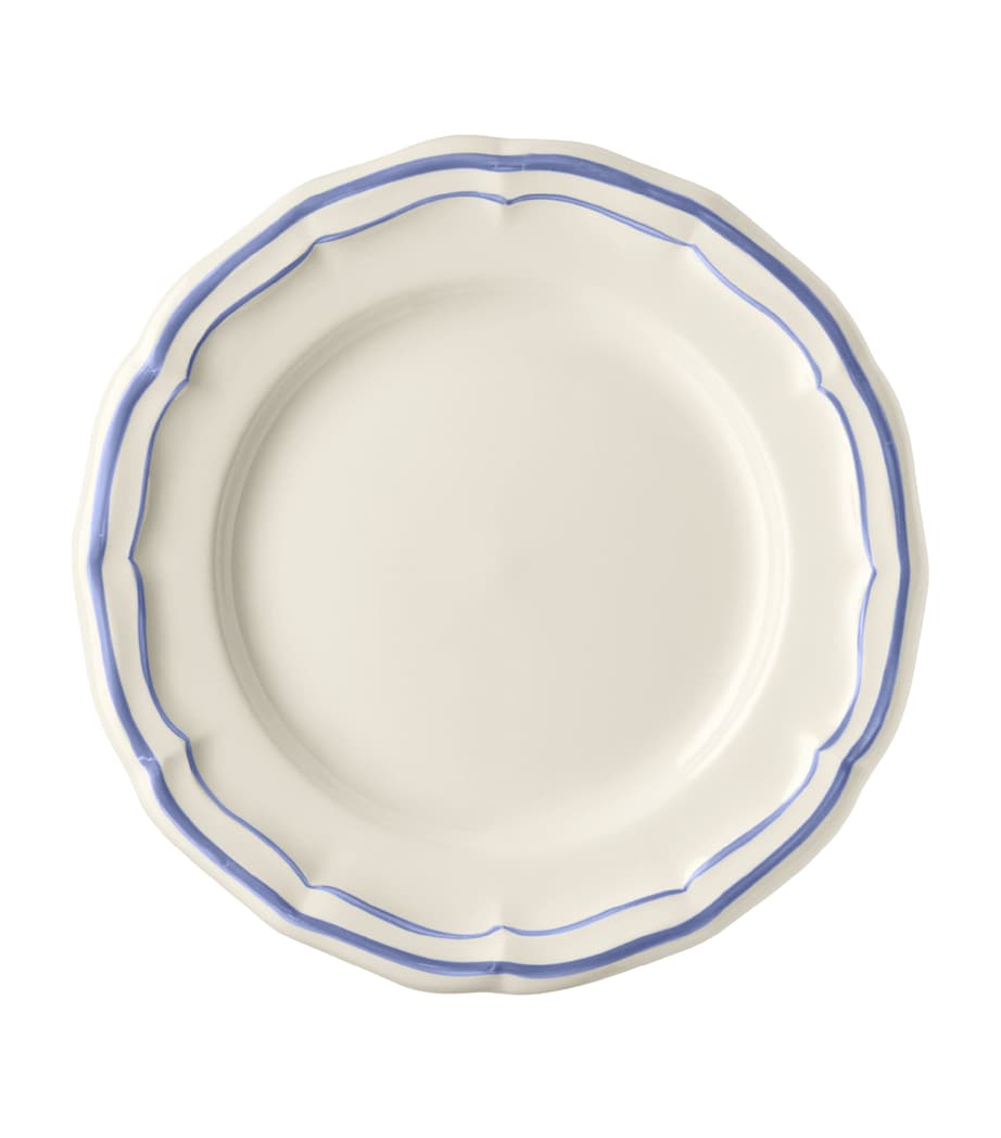 Gien Filet Bleu canape plates set of 4 16cm (British brand)