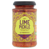 Sainsbury's Hot Lime Pickle 200g Indian Sainsburys   