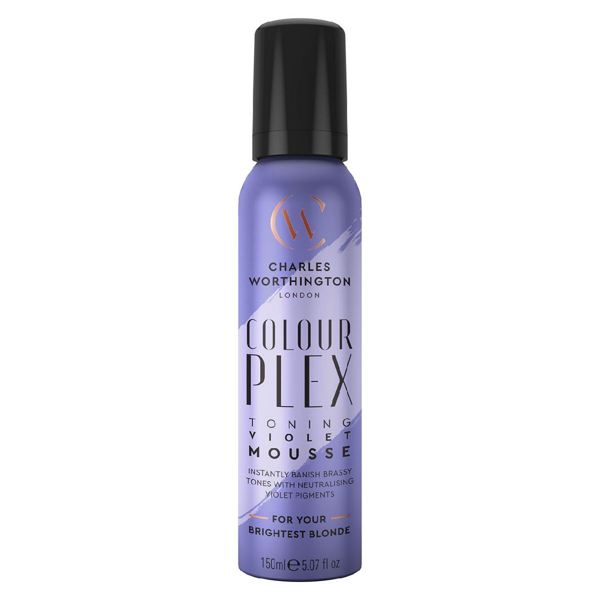 Charles Worthington Colourplex Toning Violet Colour Revive Mousse 150ml GOODS Boots   