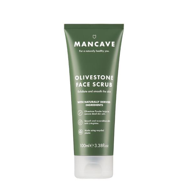 ManCave Olivestone Face Scrub 100ml, UK version