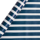 Sainsbury's Blue Stripe Birthday Gift Wrap Wrapping Paper 2m GOODS Sainsburys   