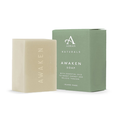 Holland & Barrett ARRAN Naturals Awaken Mint & Eucalyptus Soap 150g- Buy online at McGrocer