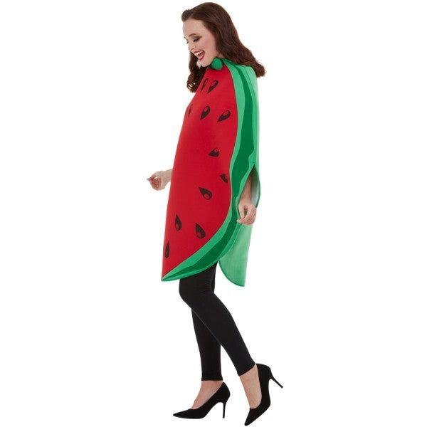 Smiffys Watermelon Costume red and green tabard (British brand)
