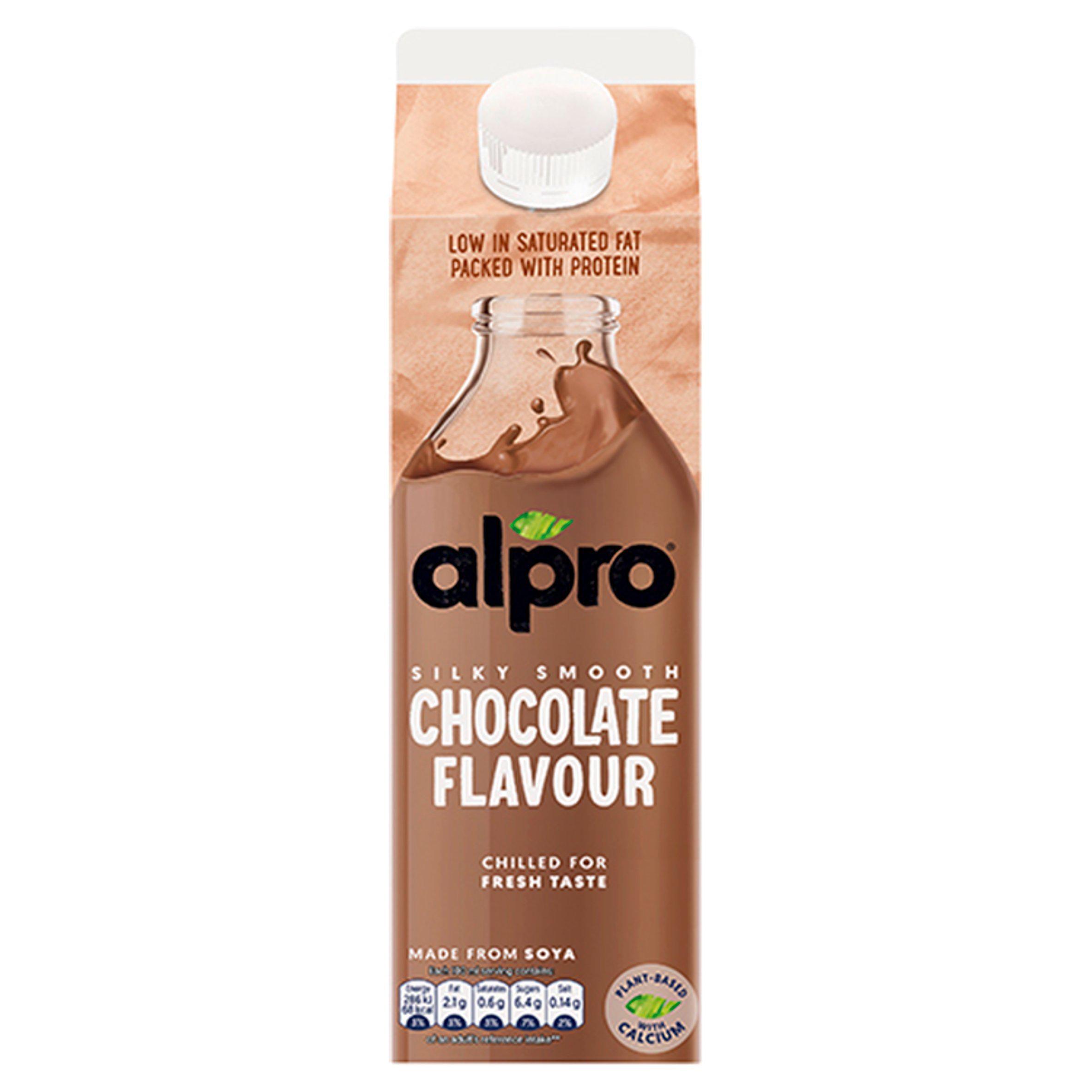 Alpro Soya Chocolate Chilled Drink 1L GOODS Sainsburys   