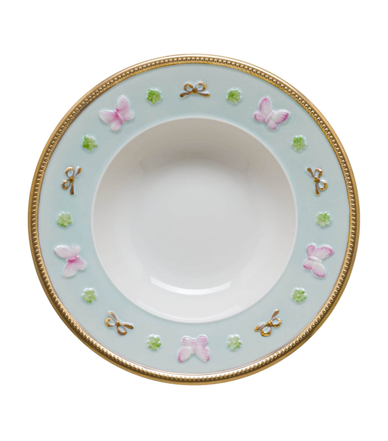 VILLARI butterfly soup bowl 21cm (British brand)