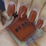 BEAU Polish Chest-nut On My Watch nail polish 10ml - British product
