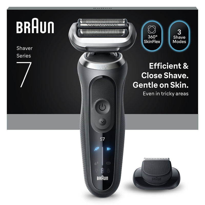 Braun Series 7 electric shaver (British brand)