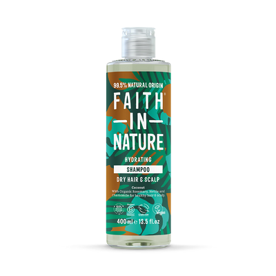 Holland & Barrett Faith In Nature Coconut Hydrating Shampoo For Dry Hair 400ml- Buy online at McGrocer