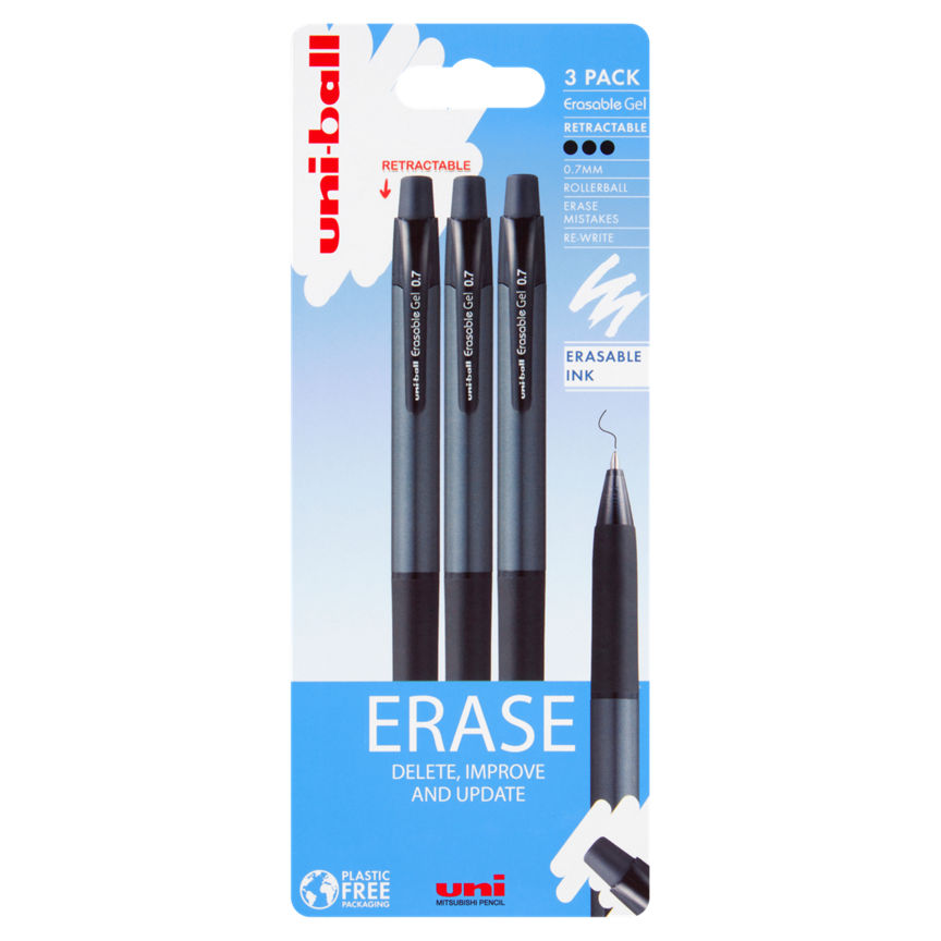 uni-ball Erasable Gel Pens 3 Pack