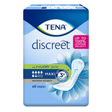 TENA Discreet Protect+ Maxi incontinence Pads 6 pack GOODS Superdrug   