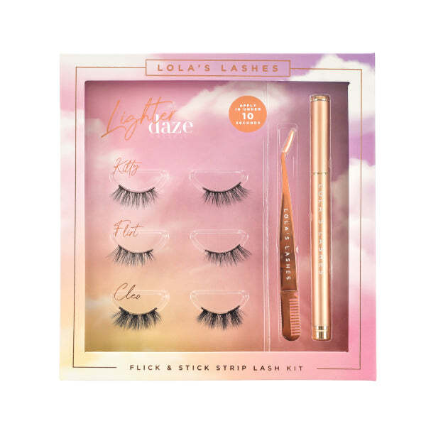 Lola's Lashes Lighter Daze Clear Adhesive Liner & Lash Set