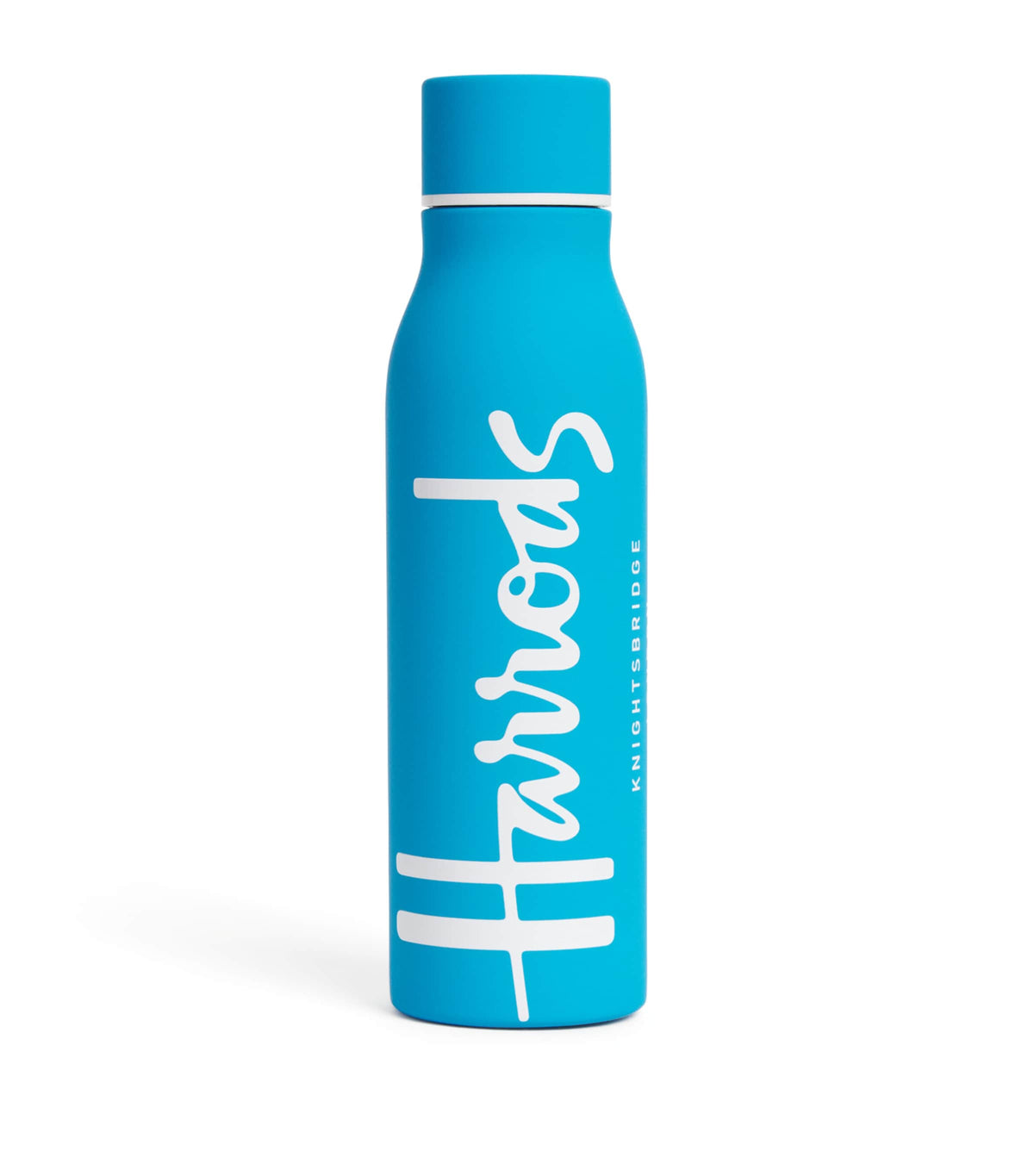 Harrods metal water bottle with non-slip sleeve 450ml, UK version