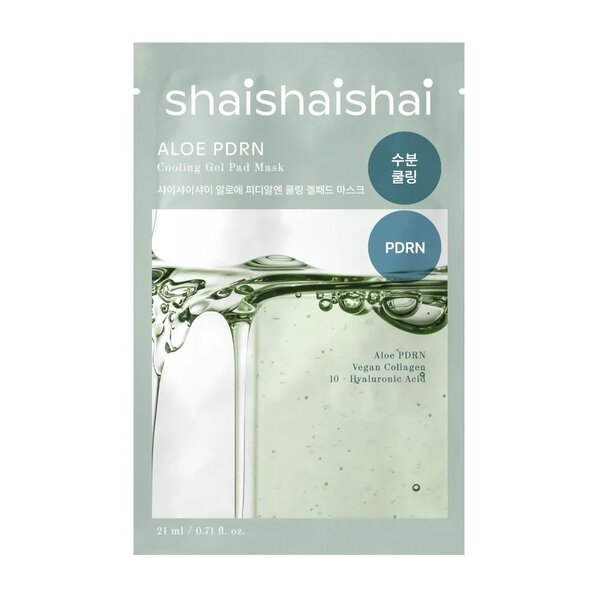 Shaishaishai Aloe PDRN cooling gel pad mask single, UK version