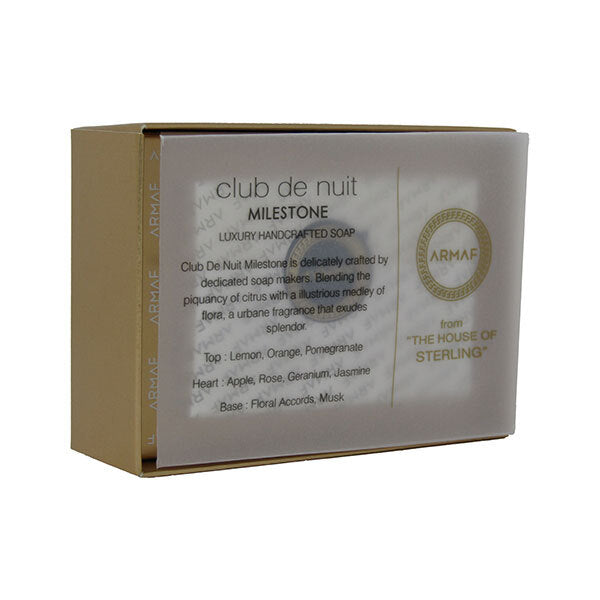 ARMAF Club De Nuit Milestone soap 130g, imported from the UK