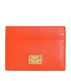 Dolce&Gabbana leather card holder plongé calfskin gold hardware, UK version