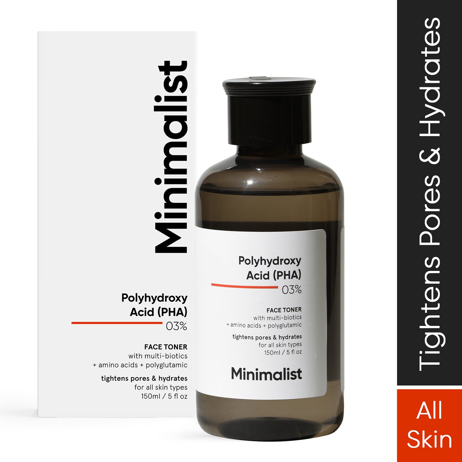 Minimalist PHA 03% toner 150ml, imported from the UK