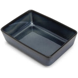 Habitat Navy Glaze Ceramic Roaster GOODS Sainsburys   